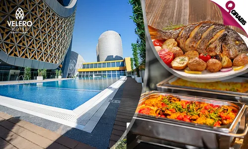 Weekend Brunch with Pool Access at Velero Hotel - Lusail!